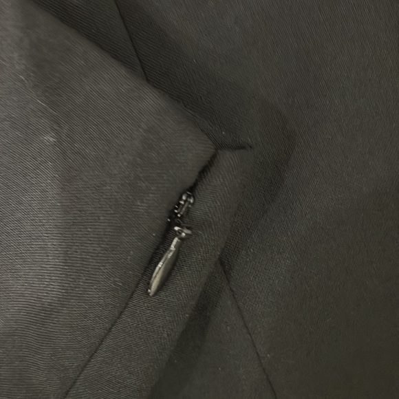 Express black straight business casual pencil skirt size 12 fully lined - Picture 3 of 4